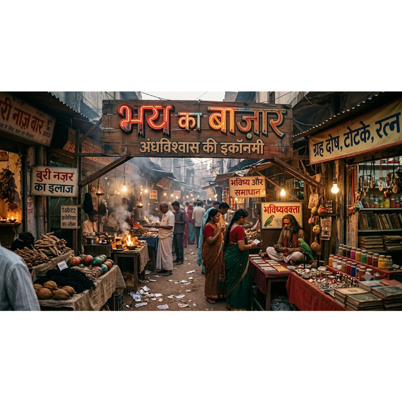 भय का बाज़ार: अंधविश्वास की इकॉनमी