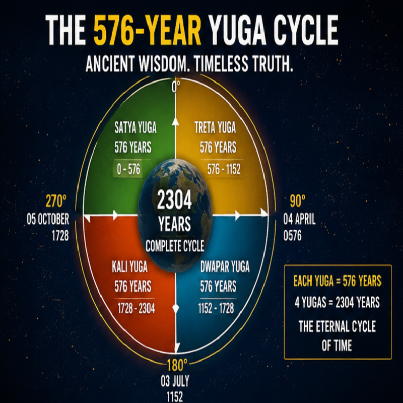 The 576-Year Yuga Cycle: Why Earth’s Shorelines Are Changing