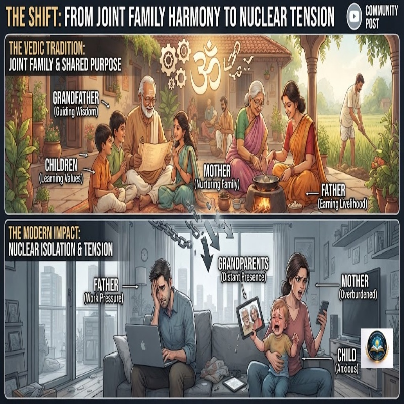 Vedic Wisdom vs. Modern Isolation