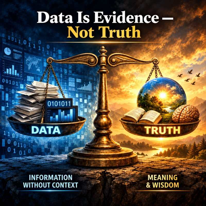 Data Is Evidence — Not Truth